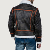 Alpine Brown Fur Leather Jacket